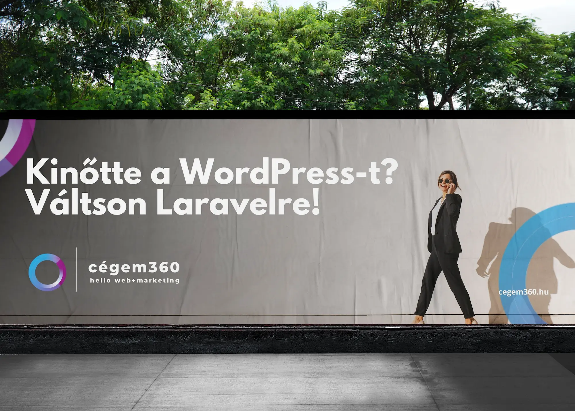 Laravel weboldal készítés